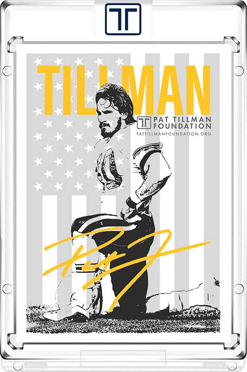 Pat Tillman Matted Print – Cactus Sports
