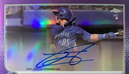 Julio Rodriguez Seattle Mariners Autographed 2022 Topps Update