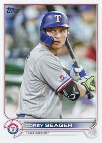 2022 Topps Update Series Baseball Variations Corey Seager SP
