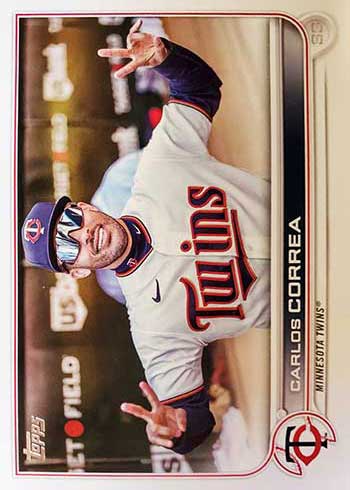 2023 Topps Series 2 Carlos Correa #583 Minnesota Twins Baseball