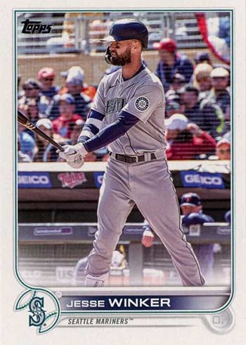 Jesse Winker - 2022 MLB TOPPS NOW® Card 92 - PR: 289