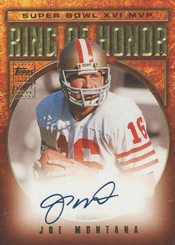 Top Joe Montana Cards, Rookie Card, Best Autographs, Most Valuable List