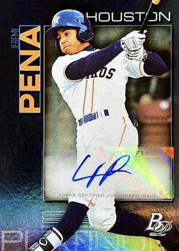 Jeremy Pena Rookie Card Guide and Other Key Early Cards