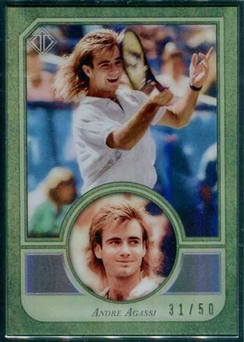 Andre Agassi Tennis Cards - 2020 Topps Transcendent
