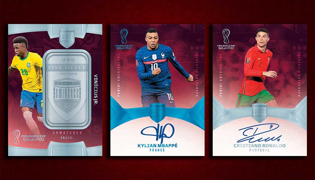 2022 Panini Eminence World Cup Checklist, Details, Boxes, Date