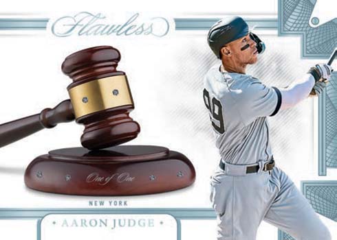 2022 Panini Flawless Baseball Aaron Judge Gavel