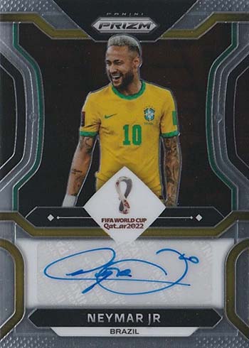 Neymar 2022 World Cup Qatar Extra Edition Base, Bronze & Blue Parallel (3)  Read