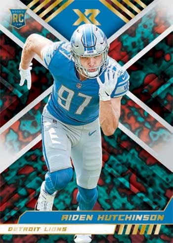 2022 Panini Chronicles Jared Goff #22 Jersey Relic Detroit Lions