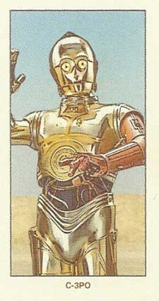 2022 Topps 206 Star Wars Variations - C-3PO Alternate Image
