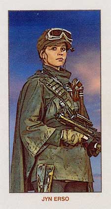 2022 Topps 206 Star Wars Variations - Jyn Erso Alternate Image