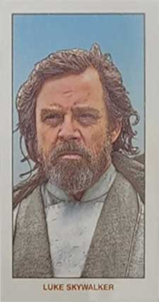 2022 Topps 206 Star Wars Variations - Luke Skywalker Alternate Image