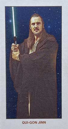 2022 Topps 206 Star Wars Variations - Qui-Gon Jinn Alternate Image