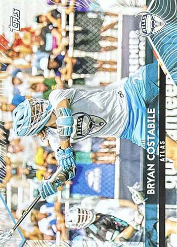 Matt Rambo 2022 Topps Premier Lacrosse League PLL Blue #09/99