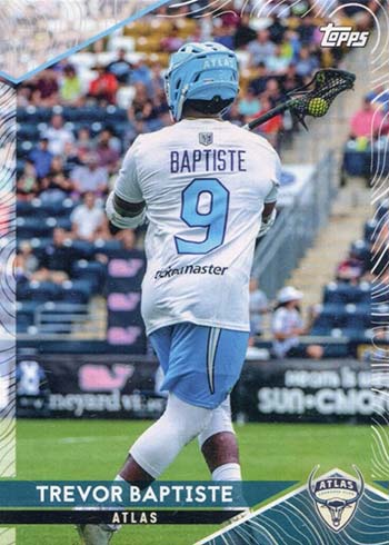 Zed Williams 2022 Topps Premier Lacrosse League PLL Blue #36/99