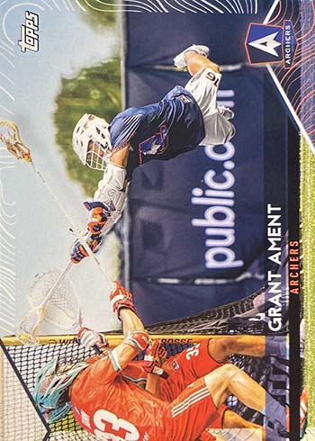 Zed Williams 2022 Topps Premier Lacrosse League PLL Relics Jersey