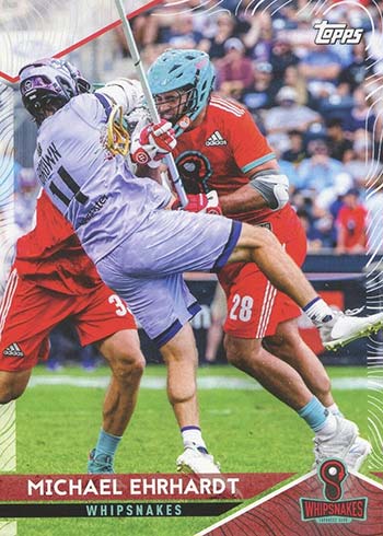 Matt Rambo 2022 Topps Premier Lacrosse League PLL Blue #09/99