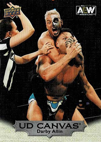 71 SHAWN SPEARS 2022 Upper Deck AEW Wrestling GOLD