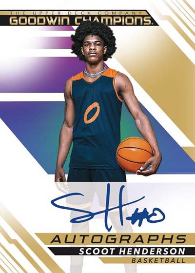 2022 Upper Deck Goodwin Champions Checklist