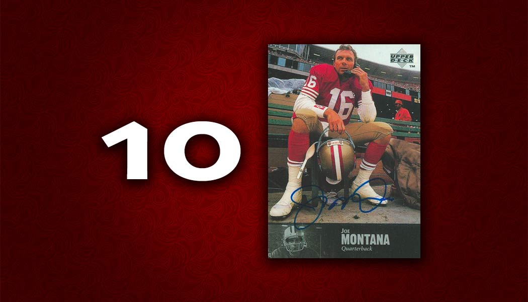 Top Joe Montana Cards, Rookie Card, Best Autographs, Most Valuable List