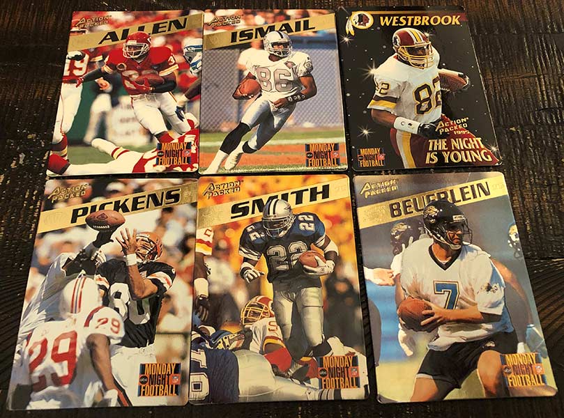 1993 Action Packed Monday Night Football Emmitt Smith - Cowoys