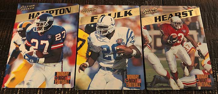 Rodney Hampton 1995 Action Packed Monday Night Football #8