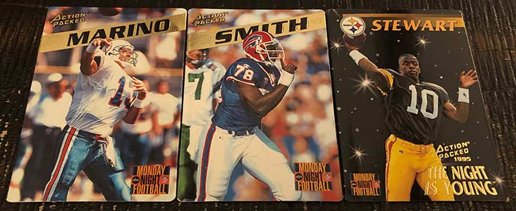 : 1995 Action Packed Monday Night Football #7 Jeff Blake RC NFL  Football Trading Card : Collectibles & Fine Art