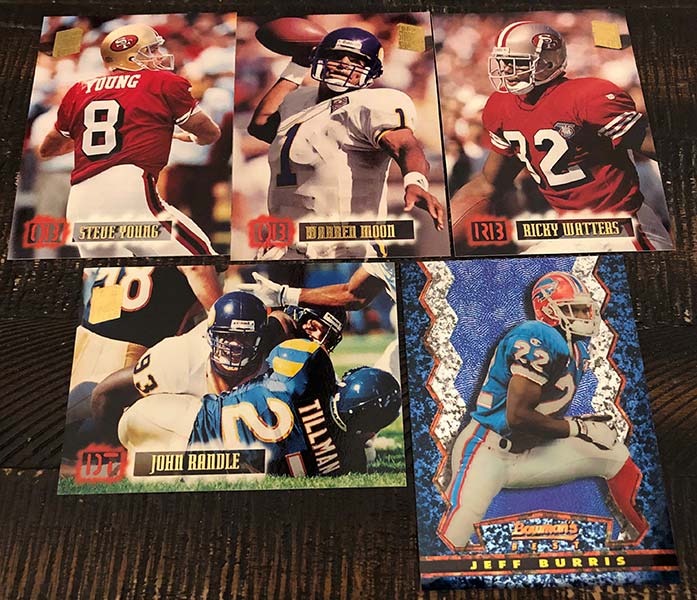 1994 Topps Stadium Club High Series Football Box Break, Review