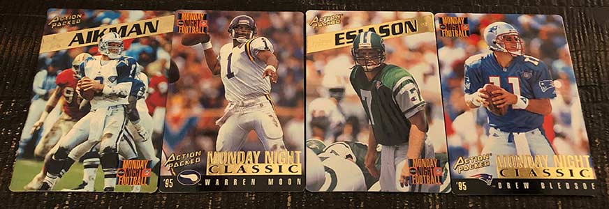 1995 Action Packed Monday Night Football Troy Aikman #107 Monday Night  Classic