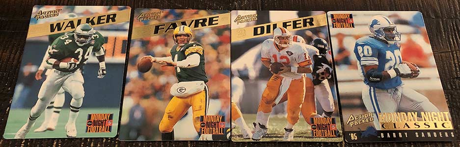 : 1995 Action Packed Monday Night Football #62 Andre Rison NFL  Football Trading Card : Collectibles & Fine Art