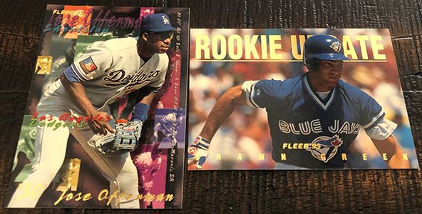  Baseball Trading Card MLB 1995 Fleer Update #183 Steve