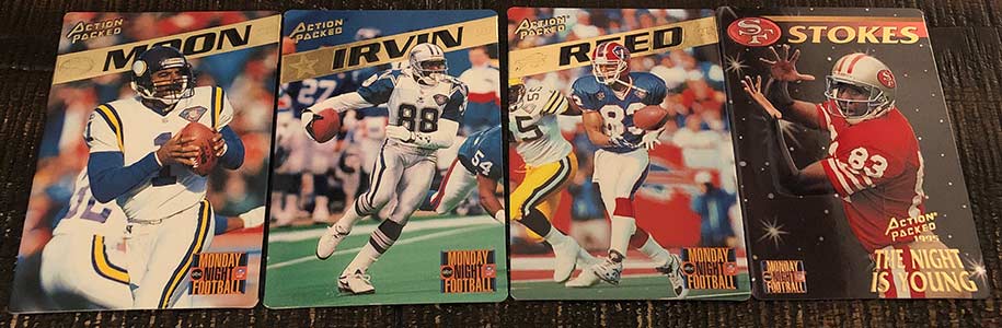 : 1995 Action Packed Monday Night Football #7 Jeff Blake RC NFL  Football Trading Card : Collectibles & Fine Art