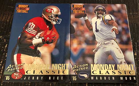 : 1995 Action Packed Monday Night Football #62 Andre Rison NFL  Football Trading Card : Collectibles & Fine Art