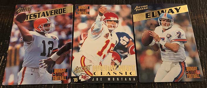 VINTAGE - NFL STEVE YOUNG "ACTION PACKED" MONDAY NIGHT