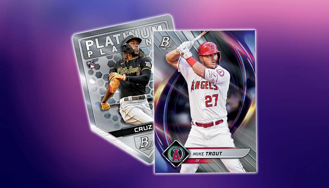 thumbnail image 2 of 2022 Bowman Platinum Baseball Retail Pack – Factory Sealed – 4 Cards – Rookies 2 of 4