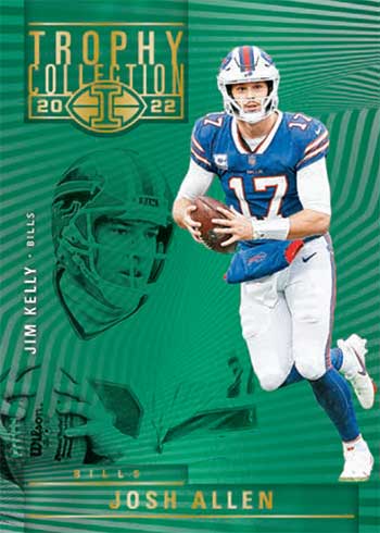 2022 Panini Illusions Football Trophy Collection Conference Josh Allen Jim Kelly