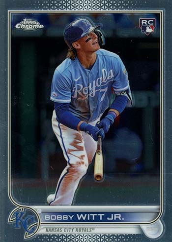 2022 Topps Holiday Bobby Witt Jr KC Royals Rookie Snowflakes Walmart  Exclusive