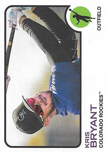  2022 Topps Archives #91 Kris Bryant 1963 Topps NM-MT Colorado  Rockies Baseball : Collectibles & Fine Art