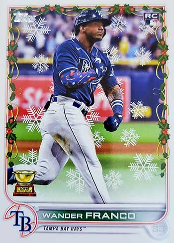 2022 Topps Holiday Mookie Betts Christmas Lights Necklace SSP Code