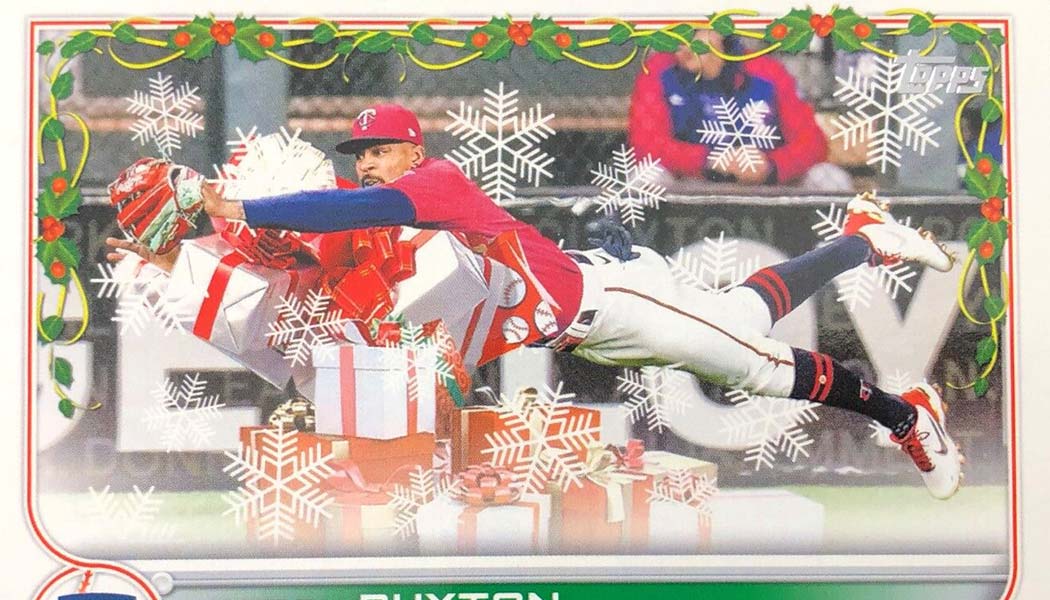 Julio Rodriguez 2022 TOPPS ROOKIE RC HOLIDAY SNOWFLAKE #HW44 SEATTLE  MARINERS!