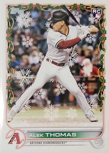 Yadier Molina 2022 Topps Holiday #HW6, Candy Cane Catchers Gear, SP,  Cardinals