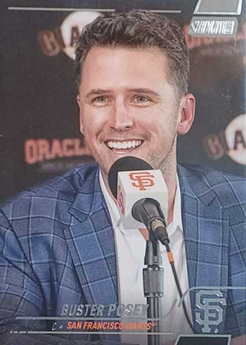 2022 Topps Stadium Club Baseball Variations Buster Posey