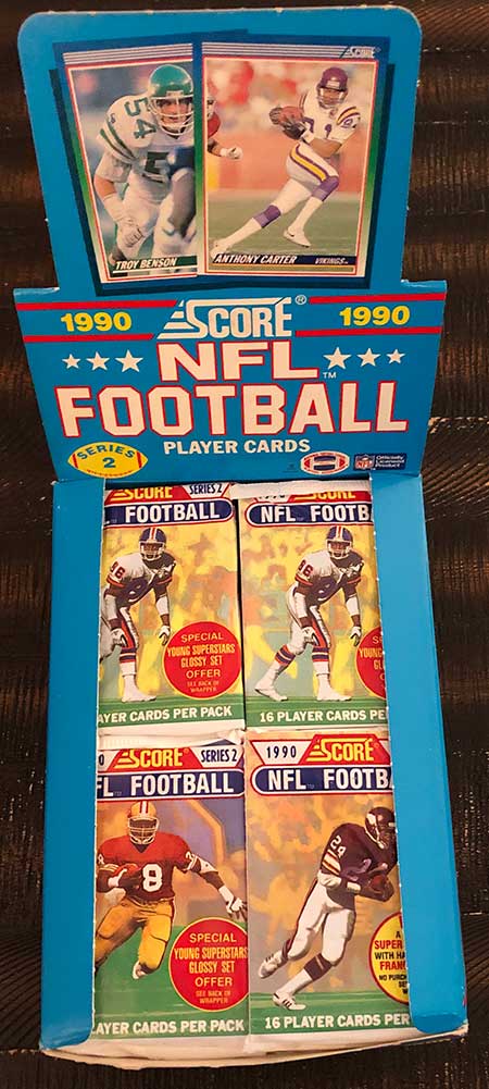 1990 Score Lawrence Taylor Crunch Crew (2 card)