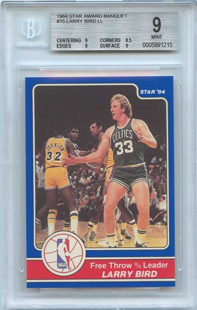 1983 Star NBA All-Star Game Basketball Cards, Rookies, RC, Set