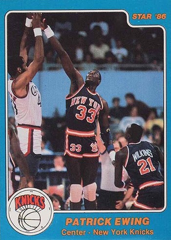 1991 SKYBOX NBA patrick Ewing N.Y. Knicks Basketball Card 