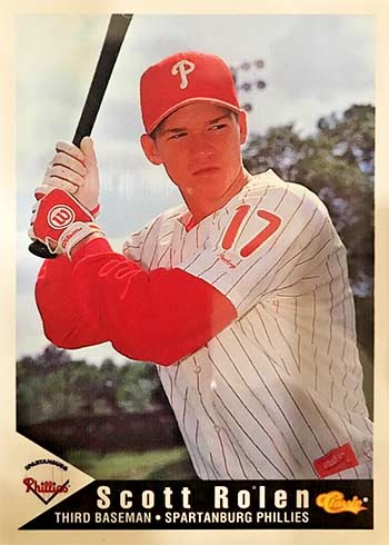 Scott Rolen HOF 2002 Topps Post Cereal BB Card #14 Philadelphia Phillies