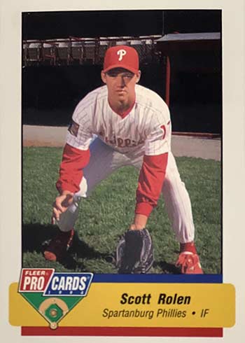 Scott Rolen Rookie 1996 Topps #434 3rd Base, Phillies, Cardinals, HOF! –