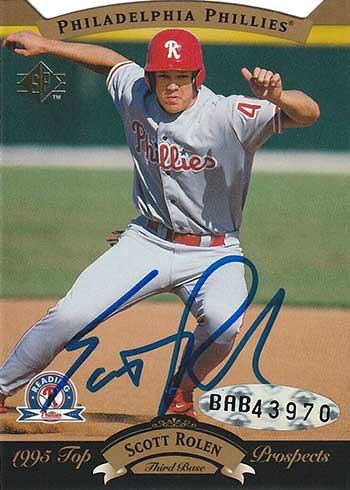 Scott Rolen Autographed 2022 Topps 1987 Relic Card #87BA-SR