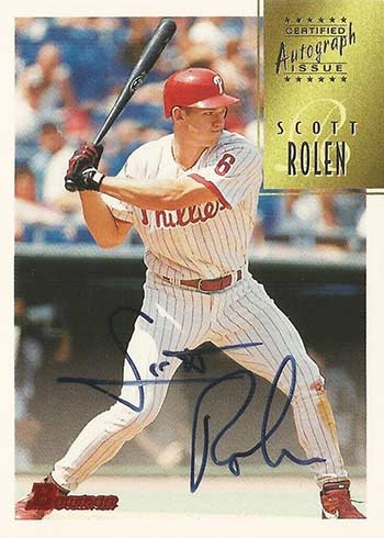 1995 Scott Rolen Bowman PRIME PROSPECT #271 Philadelphia Phillies 1