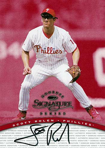  Scott Rolen Cardinals MLB Hologram 8x10 Color Glossy