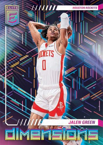 2022-23 Panini Select Numbers Jalen Green Houston Rockets #24